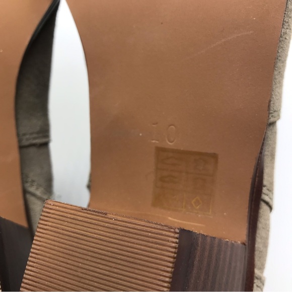 NWOB Madewell The Western Boot in Suede AE355 Size 10 Tan $198. - Picture 7 of 9